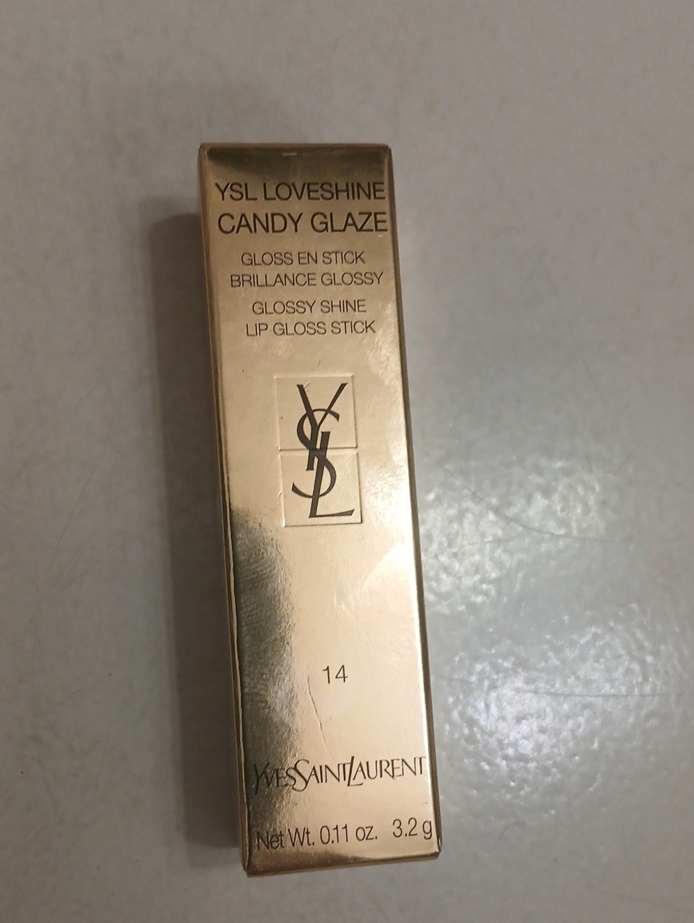Yves Saint Laurent Loveshine Candy Glaze Lip Gloss Stick